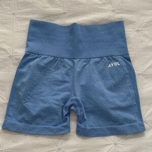 AYBL Sky Blue Empower Seamless Shorts